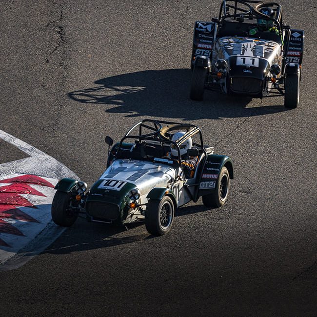 Compétition Caterham sur le circuit Zandvoort